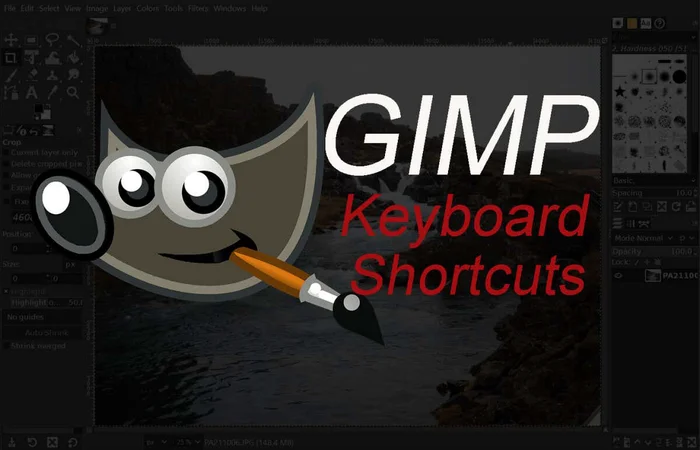 96 atajos de teclado GIMP más útiles