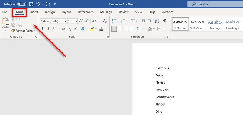 Cómo alfabetizar una lista en Microsoft Word (Windows, Mac y Web)