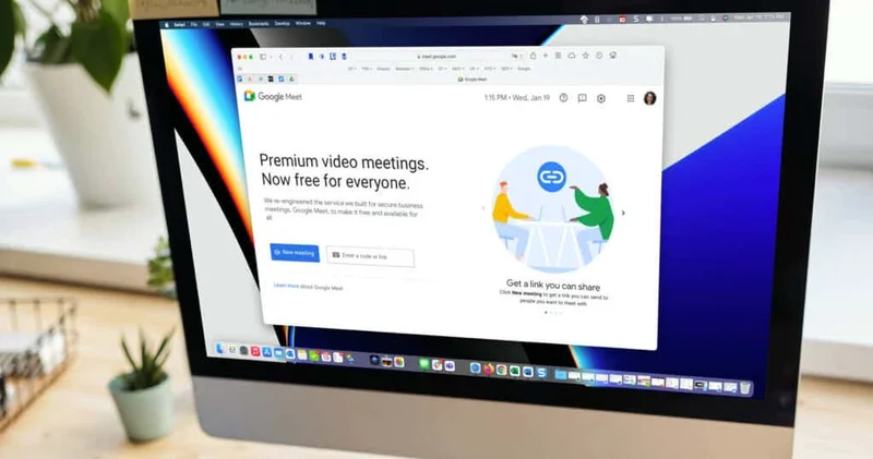 Cómo grabar una reunión de Google