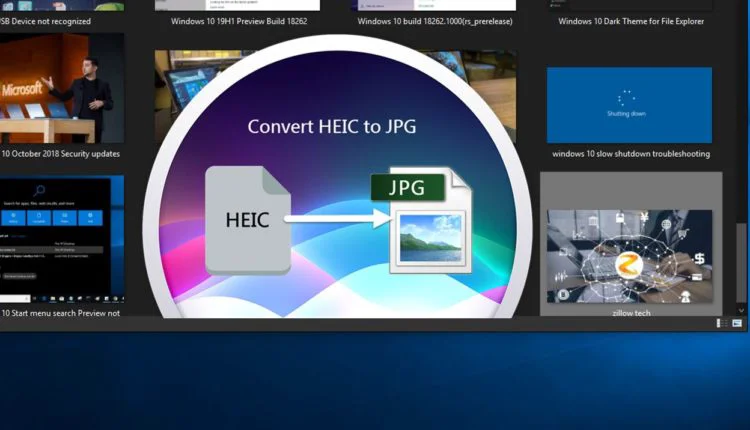 convertir HEIC a jpg
