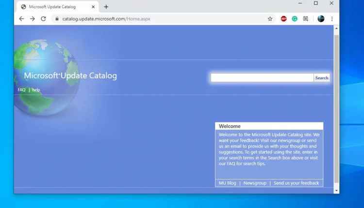 Descarga sin conexión de Windows 10 Update