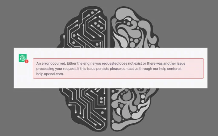 Qué hacer cuando ChatGPT muestra el mensaje "Ocurrió un error"