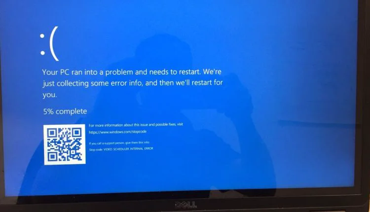 Resuelto: Video Scheduler Internal Error BSOD (verificación de errores 0x00000119)