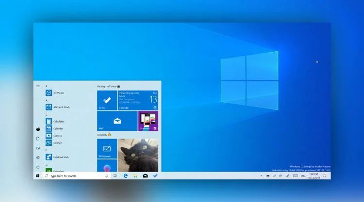 windows 10 1903 características