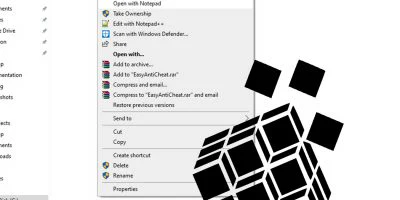 Agregar Abrir con el menú contextual del Bloc de notas Windows 10 Hero